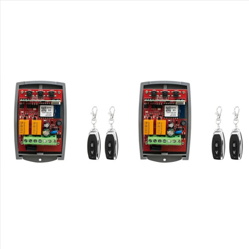 433MHz Rolling Code Garage Door Remote Control Receiver 85-250V
