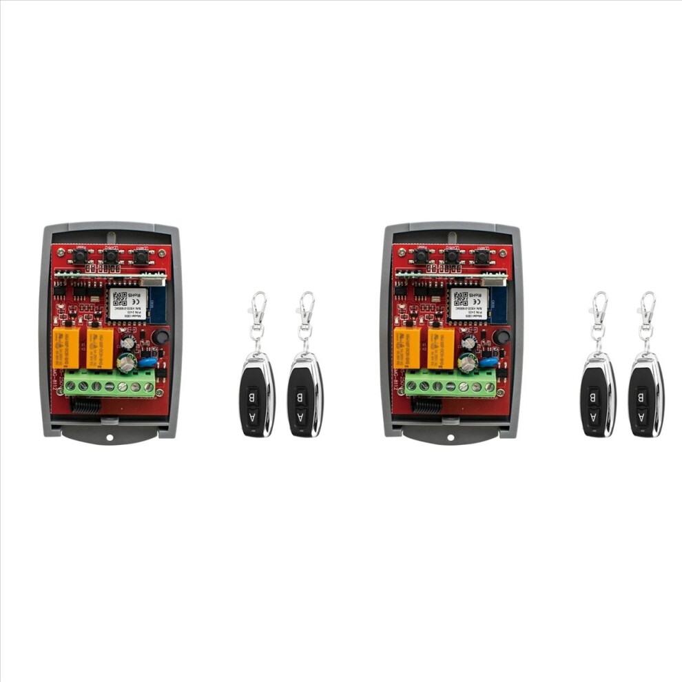 433Mhz Rolling Code Garage Door Remote Control Receiver 85-250V 4852609198659