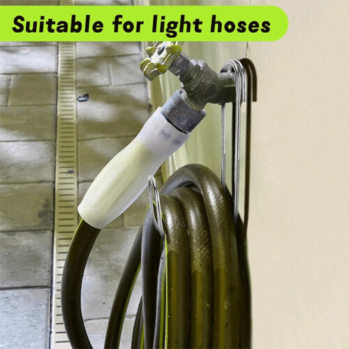 2 Pcs Flexible Garden Hose Storage Hook Water Hose Hanger 1