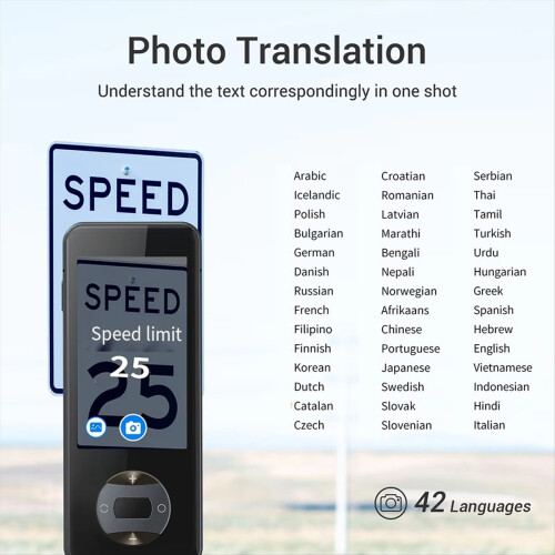 W10 Translator 144 Languages Instant Offline Voice Translator 2