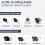 Vertical Pole Mount Adapter Bracket for CCTV Security Camera 4