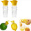 Lemon Mini Squeezer, Screw Top Lemon Juicer 2