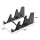 Keyboard Stands 3-Tier Mechanical Keyboard Display Stand Black 5