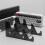 Keyboard Stands 3-Tier Mechanical Keyboard Display Stand Black 4