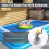 2 Set Swimming Pool Pipe Holder, Pool Hose for Above Ground Pool Gray 4