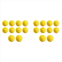 10 Pack Baseballs Training Ball ,9 Inch Pitching Machine Baseballs
