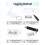 Key Tags 2 Inch Plastic Key Chain Tags with Ruled Blank 5