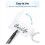 Key Tags 2 Inch Plastic Key Chain Tags with Ruled Blank 3