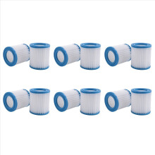 2Pcs Pool Filter Cartridges 89x79x45Mm Replacement Swimming Pool Filter