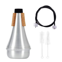 Trumpet Mute And Trumpet Cleaning kit