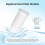 Replacement Filter for Pitcher Filter ZR-001 Reduces Lead, 5