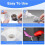 2 Pcs Airbrush Filter Cup PP Strainer Filters Accessories 6