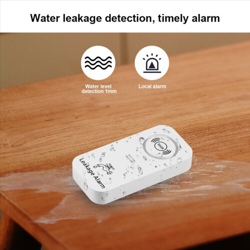 Water Sensor 90dB Alarm Water Leak Detector for Kitchen Bathroom 2