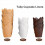 200pcs Tulip Cupcake Liners, Muffin Liners Holders for Baking Cups 3