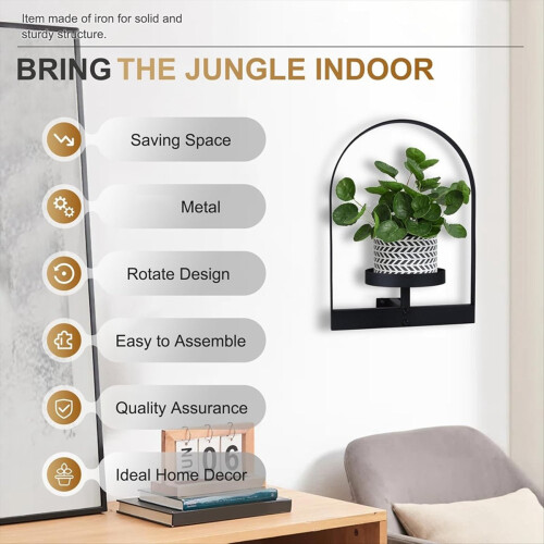 2Pcs Wall Plant Holder ,Wall Planter,Window Plant Shelf 1