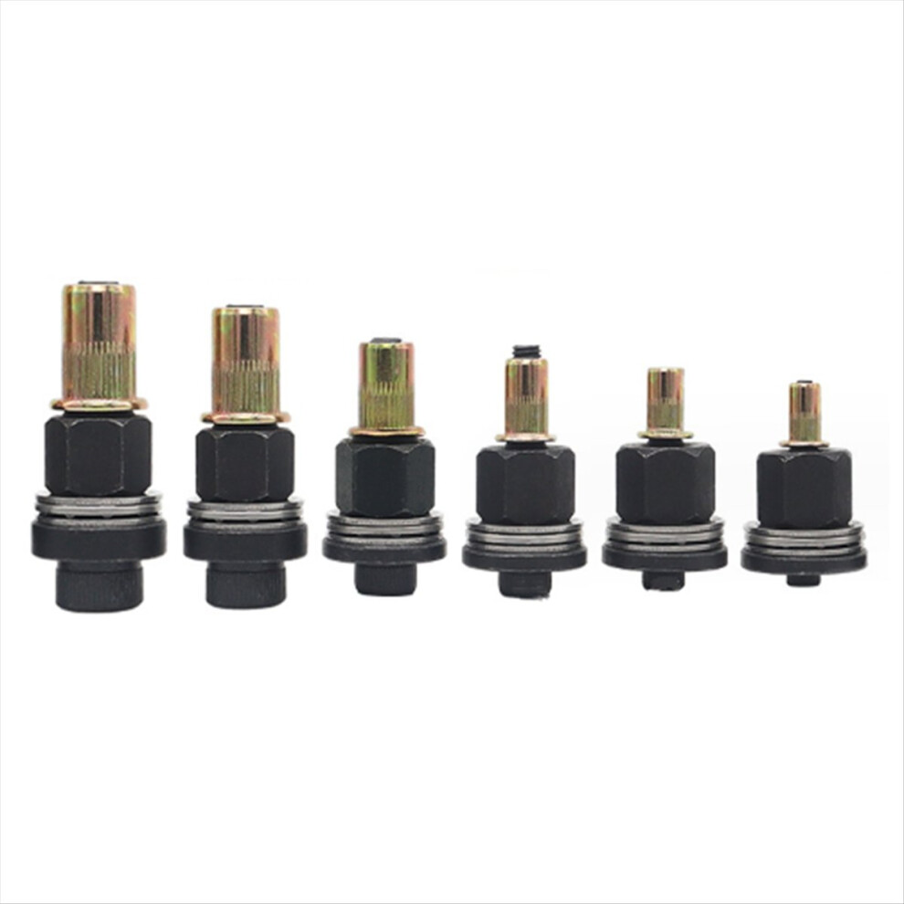6Pcs Hand Rivet Nut Head Nuts Adapter Tool For Nuts Model M3-M10 4852609112303