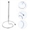 Wine Decanter Drying Rack Drink Glass Quick Dry Shelf Bottle Rack 5