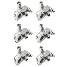 1inch Clutch Lever Mount Holder for Shadow 600 VT750 Silver