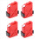 RC Rock Crawler 1:10 Mini Tank for CC01 Axial,Red 1