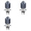 H4 Motorcycle Mini LED Projector Bulbs Dual Colors Scooter E-Bikes 1