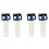2PCS Glue Applicator Roller Dispenser PE Plastic Applicator Bottle 1