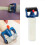 2PCS Glue Applicator Roller Dispenser PE Plastic Applicator Bottle 2