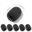 Foam Microphone Windscreen,Mini Size Lapel Headset Mic Foam Covers 4