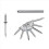 100Pcs Double-Head Skirting Thread Seamless Nail, Seamless Nail 2
