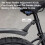 Bicycle Mudguards for 26-27.5Inch Bikes,Reflective Bike Splash Guards 5