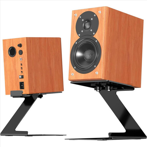 Desktop Speaker Stand Mount Studio Monitor Riser Support 1