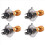 Motorcycle LED Headlight Bulb 3 COB Hi/Lo Super Bright Lamp Light 1