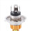 Motorcycle LED Headlight Bulb 3 COB Hi/Lo Super Bright Lamp Light 5