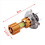 Motorcycle LED Headlight Bulb 3 COB Hi/Lo Super Bright Lamp Light 2