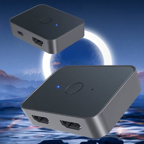 8K60Hz Splitter 2 in 1 Out for TV 2