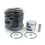 44MM TH48 Cylinder Kit for Piston Rings Pin Clips Assembly 1