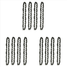 Mini Chainsaw Chain 4 Inch Guide Saw Chain 1/4 LP Pitch, 28 Sections