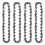 Mini Chainsaw Chain 4 Inch Guide Saw Chain 1/4 LP Pitch, 28 Sections 2