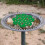 4Pcs Flower Shape Floating Bee Waterer PVC Bee Watering Station 4