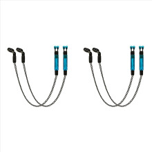 2pcs Bite Alarms Carp for Fishing Alarm Indicator Blue