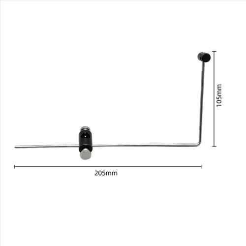 Portable Fly Tying Vise Tool 360 Rotation Multiple Adjustment-Black 1