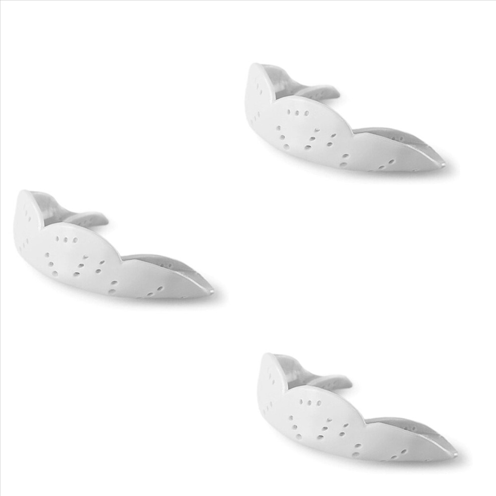 White Sport Mouth Guard Eva Teeth Protector Adults Mouthguard,
