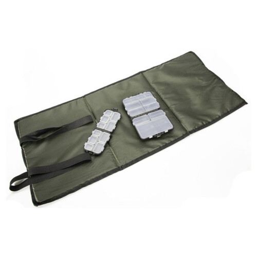 Carp Quick Fish Folding Unhooking Mat + Fishing Fait Storage Box Set 1