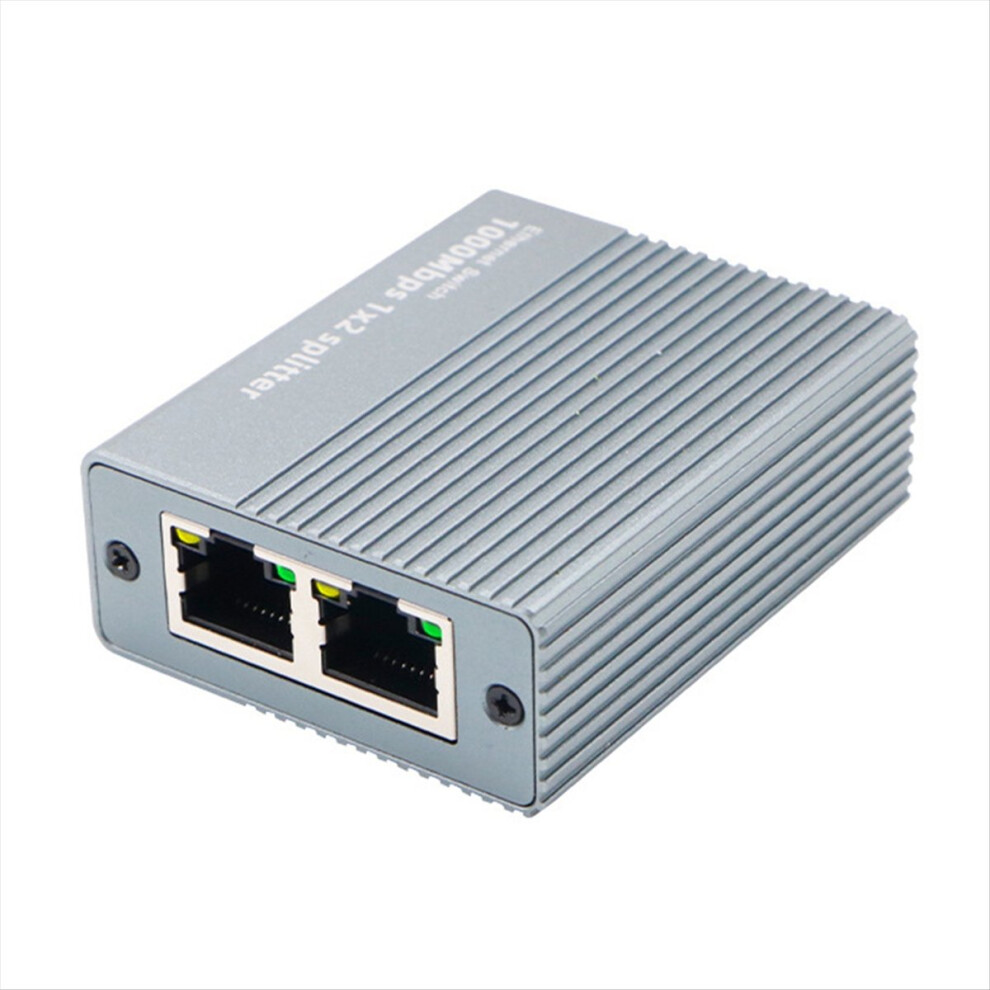 Gigabit Ethernet Splitter 1 To 2 Network Splitter 1000Mbps 4852609114574