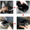 Car Exhaust Pipe Modification Tail Throat Tail Pipe(Black) 5
