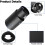 Car Exhaust Pipe Modification Tail Throat Tail Pipe(Black) 2