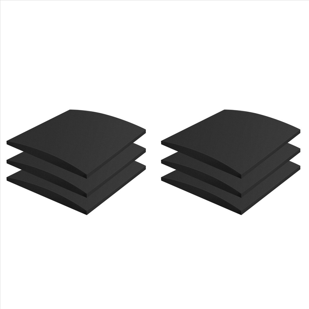 3Pcs Couch Cushion Support For Sagging Seat Black 4852609105374