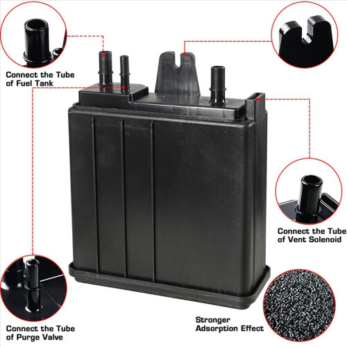 Vapor Canister for Carbon Solenoid Valve 2