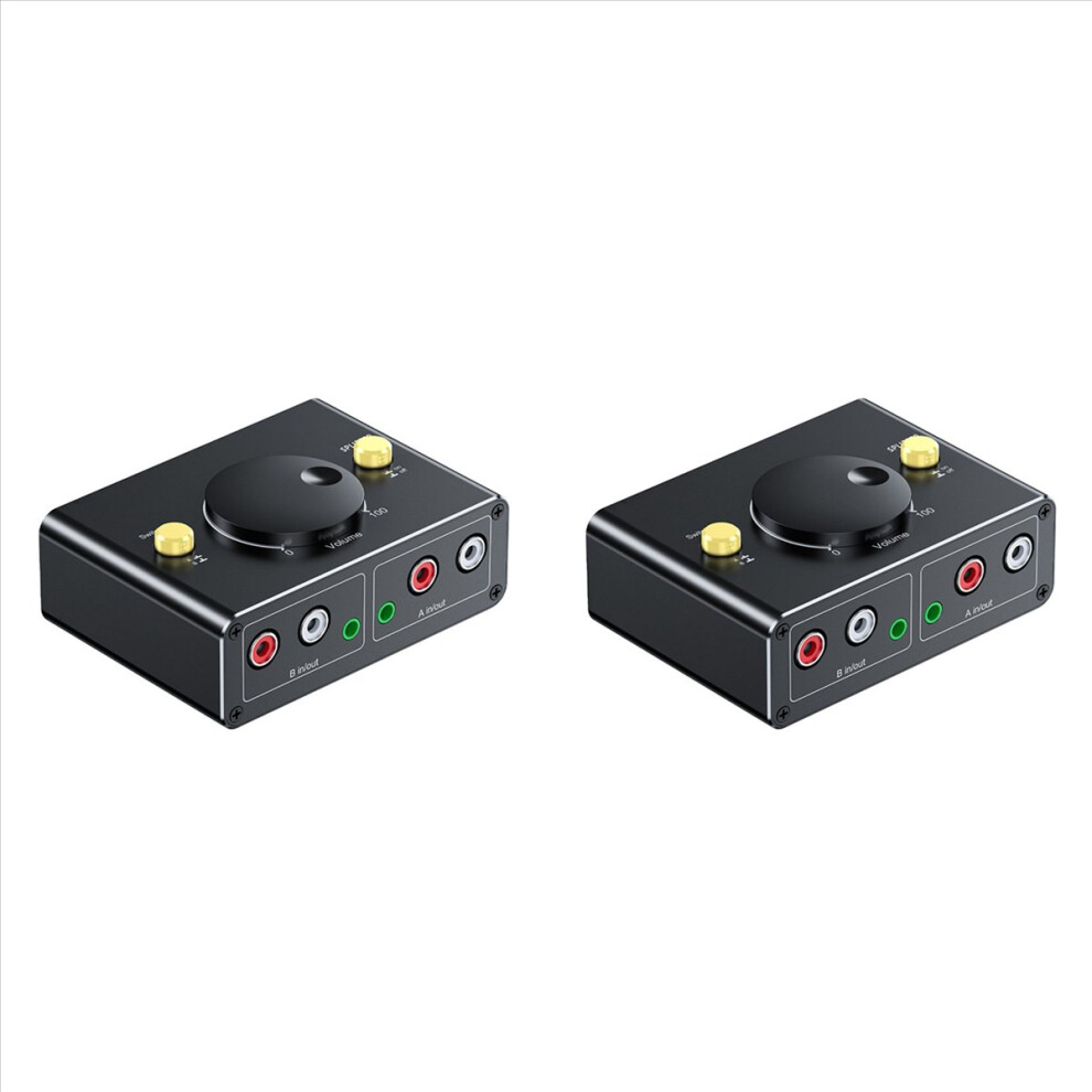 3.5Mm To Audio Switcher Bidrectional Switcher 4852609115564