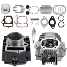 52.4mm Motorcycle Cylinder Head Piston Kit