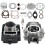 52.4mm Motorcycle Cylinder Head Piston Kit 1